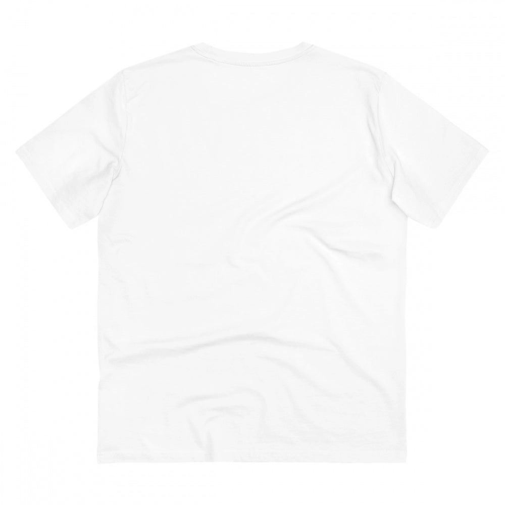 Generic Men's PC Cotton Beautiful Summer Printed T Shirt (Color: White, Thread Count: 180GSM)