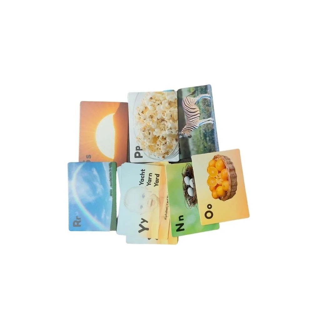 Alphapet Flash cards | Cardboard | Educational Toys| 2+ Years