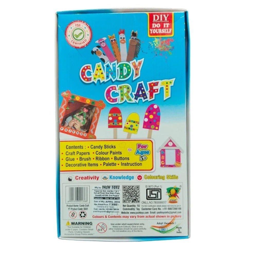 Candy Craft | Cardboard | Educational Toys| 5+ Years
