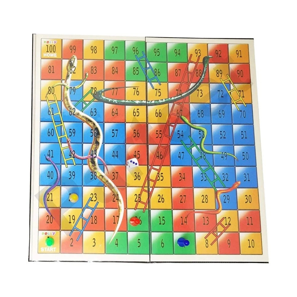 Ludo Snakes - Ladders | Plastic Toys | Board Games | 2+ Years
