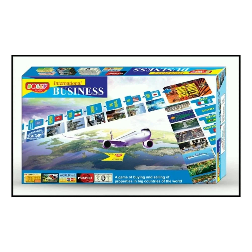 International Business | Cardboard | Board Games | 5+ Years