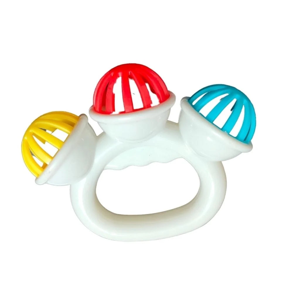 12_pcs set Rattle | Plastic | Toys| 3+ Months