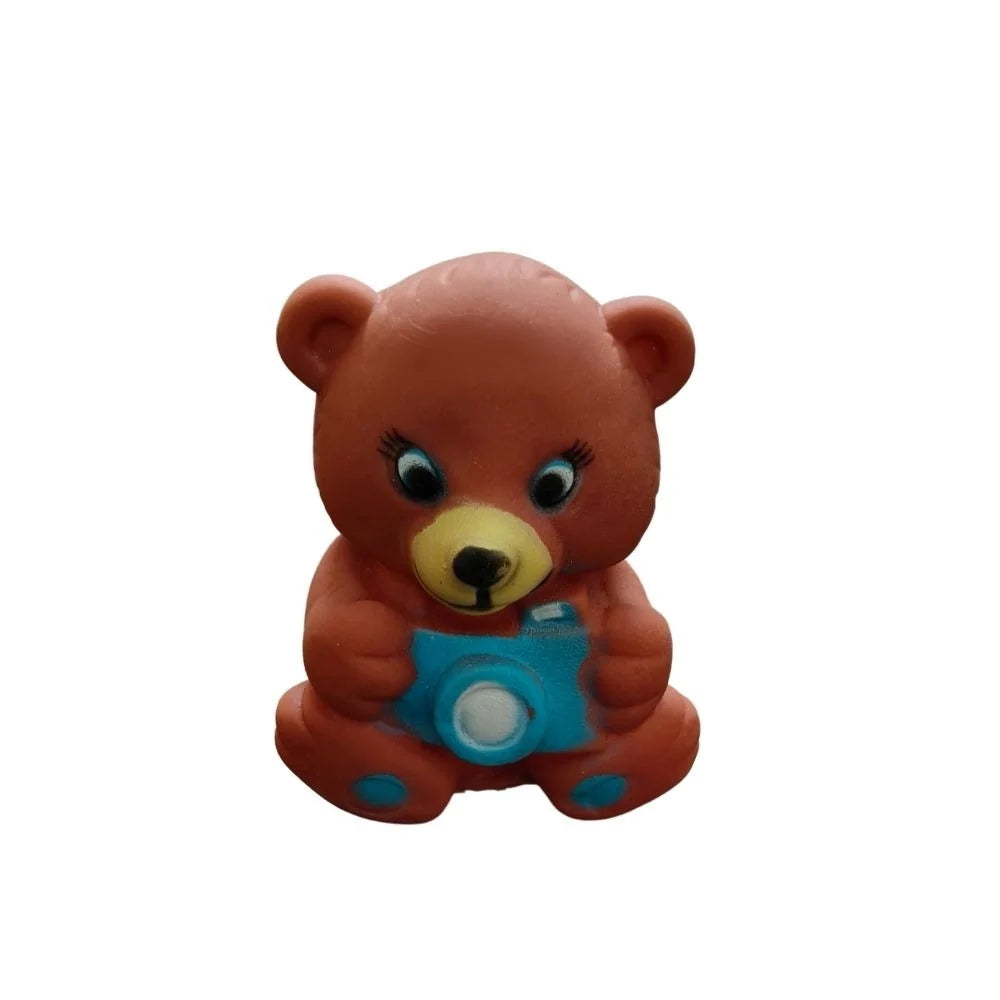 Lamp-Kitten-Duck-Bear Mixed Chu Chu Toys | Rubber | Toys | 6+ Months