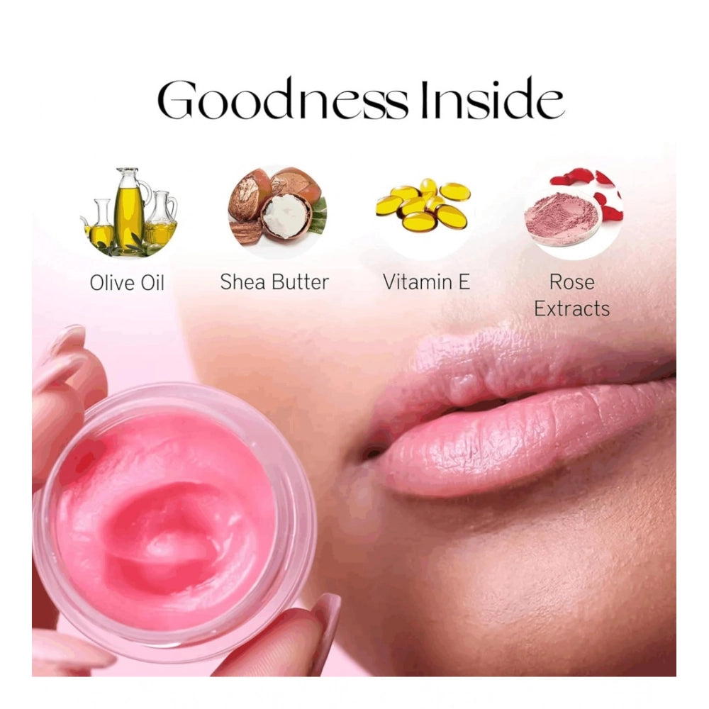 Unisex Herbal Dark And Chapped Lips Beetroot & Rose Lip Balm Pack Of 2 (10gm)