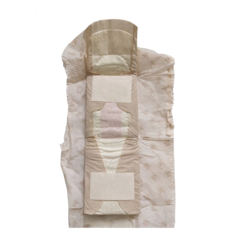 Pack of_8 Pcs Cotton 240mm Sanitary Napkin (White)
