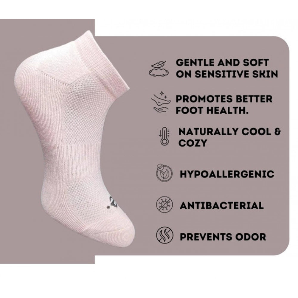 3_Pair Set Unisex Casual Cotton Printed Low Cut Socks (Multicolor)