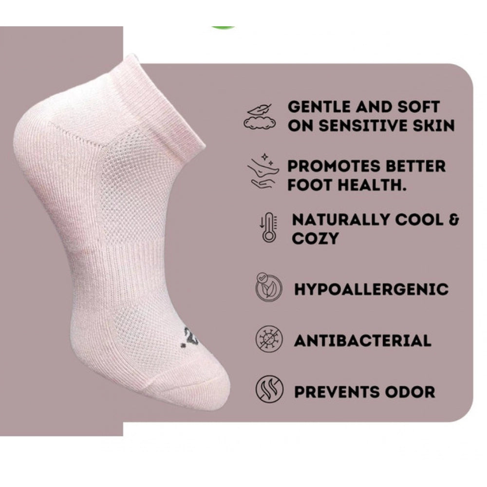 3_Pair Set Unisex Casual Cotton Printed Low Cut Socks (Multicolor)