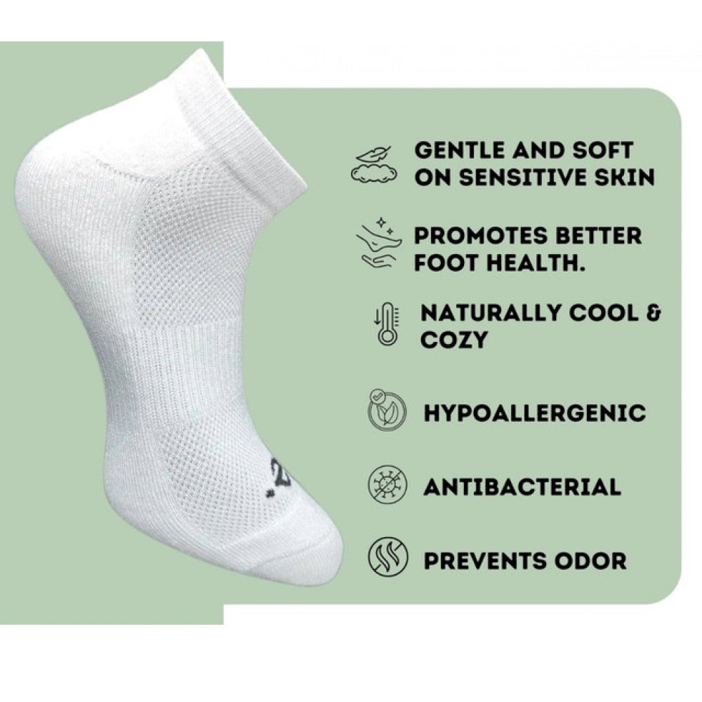 3_Pair Set Unisex Casual Cotton Printed Low Cut Socks (Multicolor)