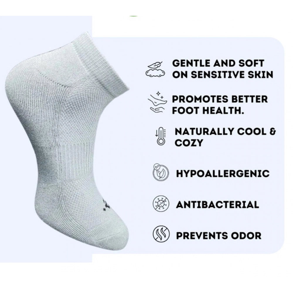 3_Pair Set Unisex Casual Cotton Printed Low Cut Socks (Multicolor)