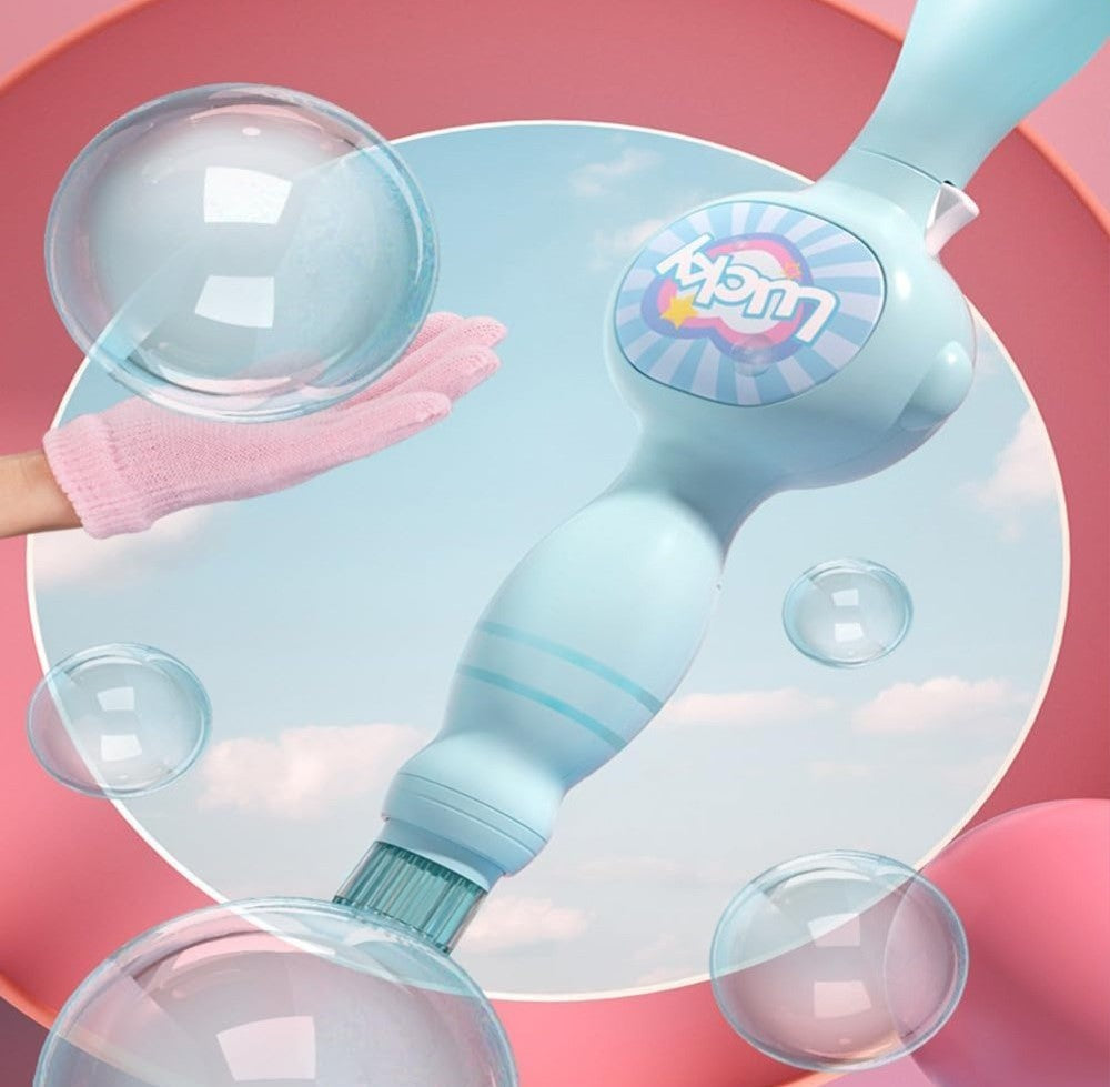 Plastic Fog Bubble Machine (Multicolor)