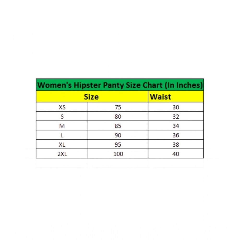 Generic Pack of_12 Women's Cotton Printed Hipster Panty (Multicolor)