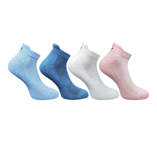 Generic 4_Pair Set Unisex Casual Bamboo Cotton Printed Ankle Length Socks (Multicolor)