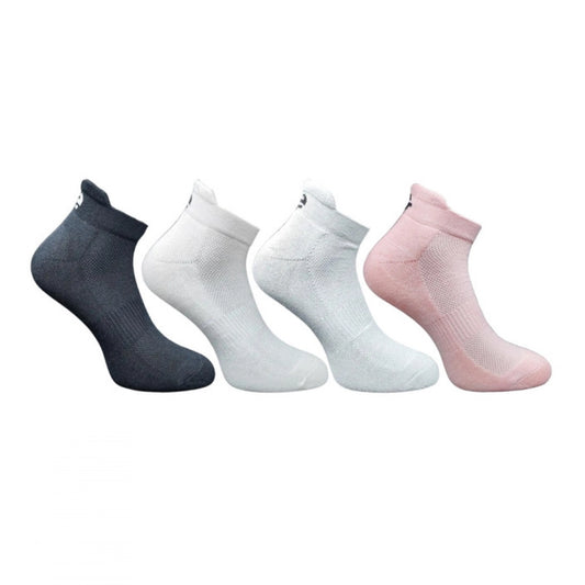 Generic 4_Pair Set Unisex Casual Bamboo Cotton Printed Ankle Length Socks (Multicolor)