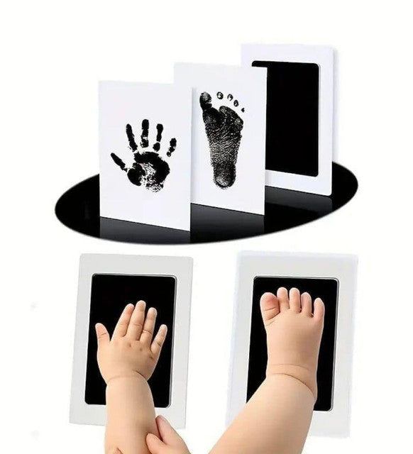 Baby Hand and Footprint (White)